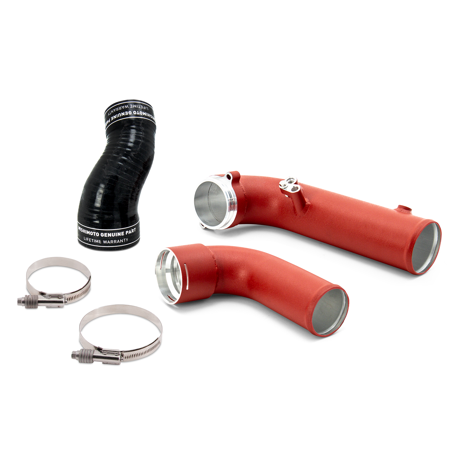 Mishimoto — Mishimoto 2020+ Toyota Supra Charge Pipe Kit - Red
Turbo Intercool Pipe - view 5
